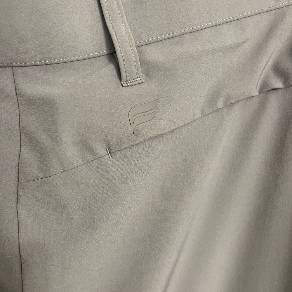 Fabletics Light Gray Khakis